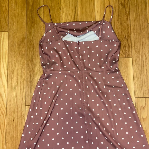 Dynamite polka-dot silky style dress - Picture 3 of 3